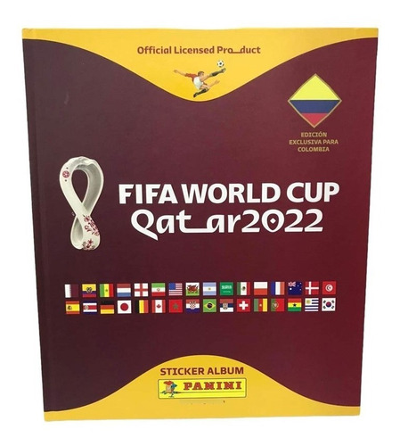 Imagen 4 de 10 de Álbum Pasta Dura + Caja*104 Sobres Mundial Qatar 2022 Panini