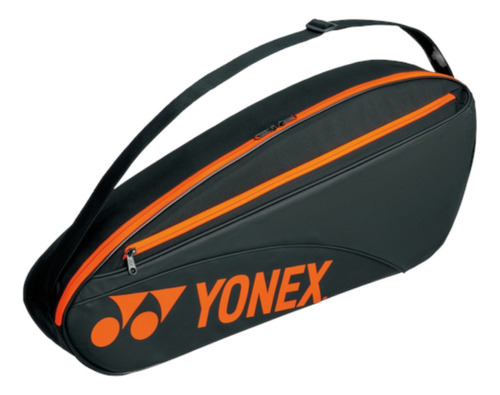 Raquetero Yonex Team 3r 2023 Black Orange Color Negro