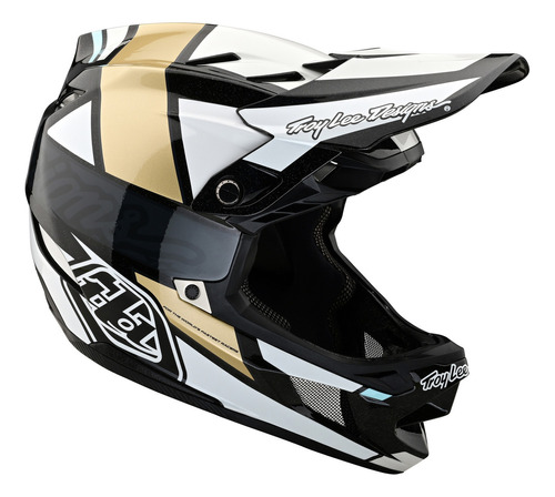 Casco De Ciclismo Troy Lee Designs D4 Composite D4 Carbon Helmet Team Gold No Aplica Gold S