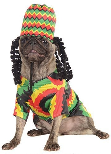 Traje De Rubie Mascotas, Pequeño, Perro Rasta.