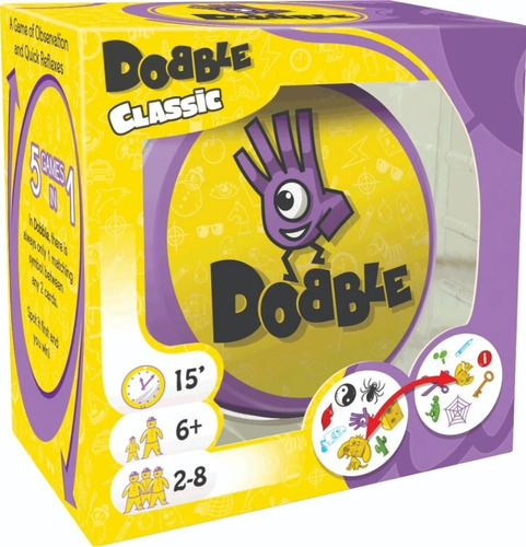 Imagen 1 de 8 de Dobble Juego De Cartas Clásico Original Top Toys Mundomanias