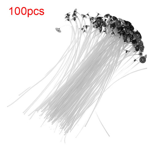 Pábilos Encerados Mecha De Vela Con 100 Uds Con Wick Tabs