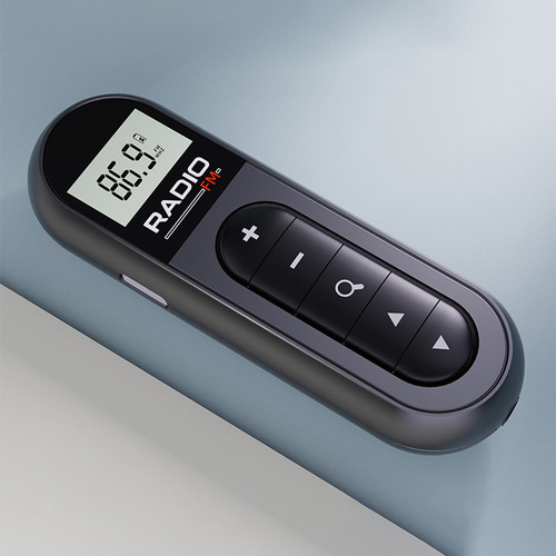 Rádio Fm Mini Pocket 76-108 Mhz Recarregável Lavalier