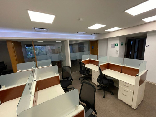 Renta Oficina, Amueblada 367 M², Polanco, Imagen Corporativa Cerca Del Metro