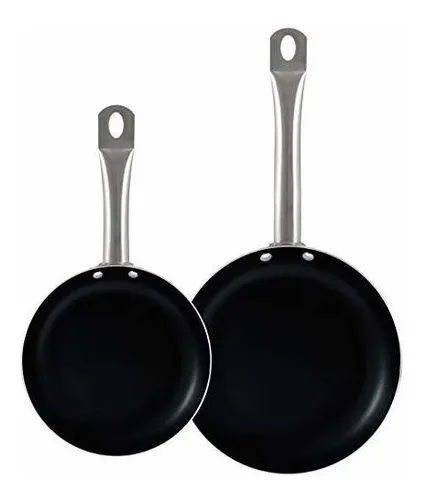 Bergner Professional Chef Platinum 2 Frying Pans + 4, Alumin