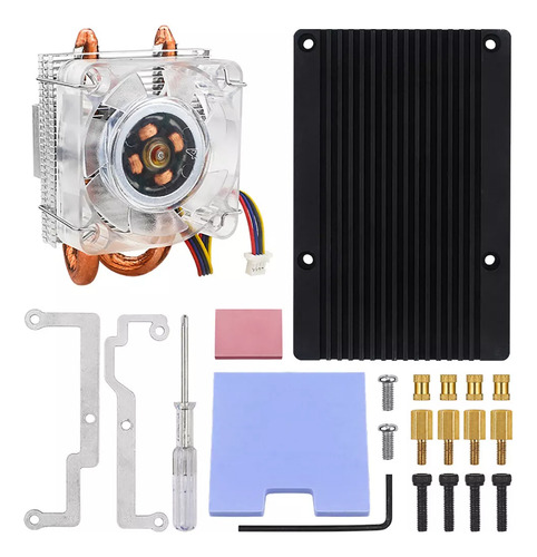 Disipador Horizontal Enfriador Para Raspberry Pi 5 Radiador