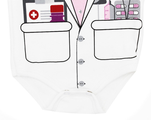 Imagen 5 de 7 de Pañalero Doctora Original Ropa Bebe