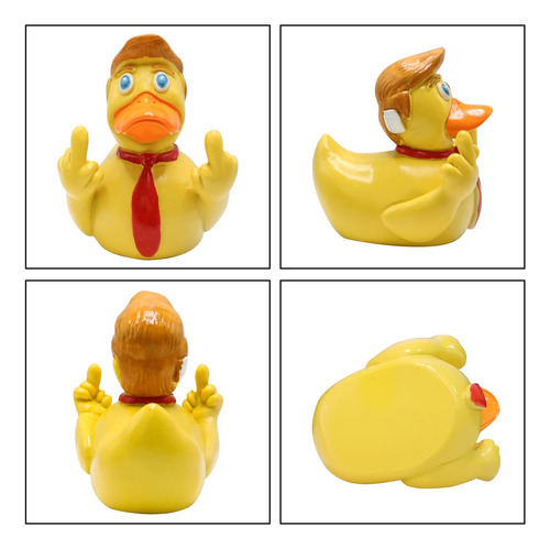 Figura De Pato De Dedo Medio Para Decoración De Escritorio