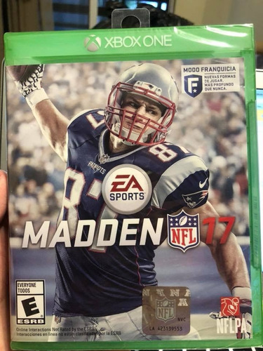 Madden 17 Nfl Xbox One Físico, Nuevo, Sellado