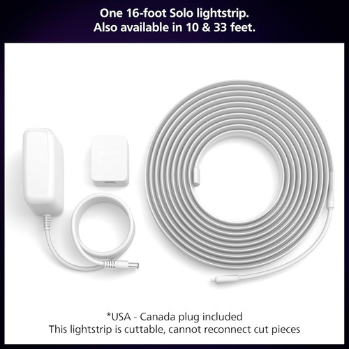 Philips Hue Kit De Base De Tira De Luz Led Inteligente Indiv