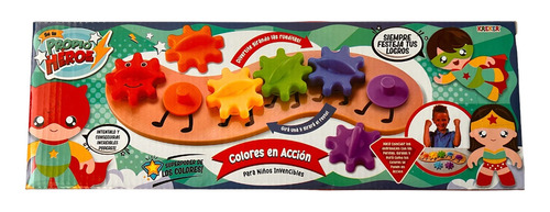 Colores En Accion, Juego Tipo Montessori. Kreker