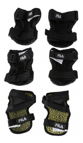 Kit Proteção Fila Fp - Patins, Skate, Patinete Bike Fitness | Mercado Livre