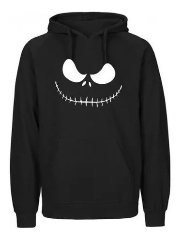 Sudadera Hoodie Jack Skellington Moda Hallowen Comoda Unisex