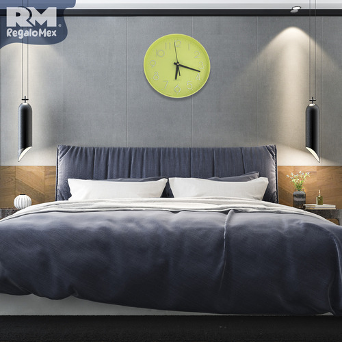 Reloj De Pared Clásico Función Con Cuarzo