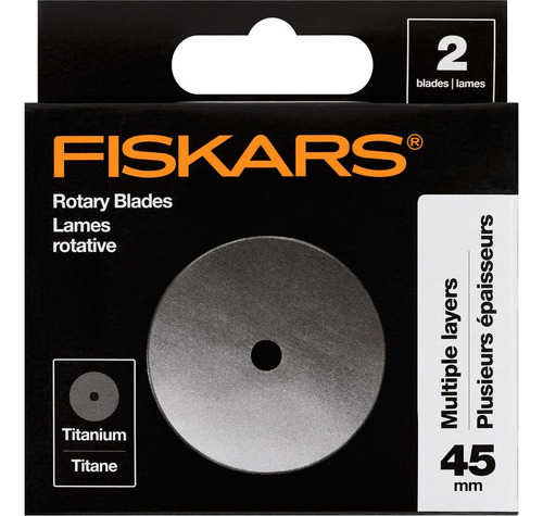 Fiskars Cuchillas Rotativas De Titanio De 1.772 In Paquete