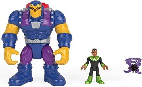 Dc Super Friends Fisher-price Imaginext, Mongul Y Linterna .