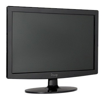 Monitor Led 15.6 Polegadas Pctop Hdmi Vga Mlp156hdmi Preto