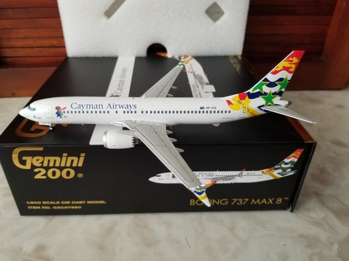 Avion Boeing 737 Max 8 De Cayman Airways Vp-cix Escala 1:200