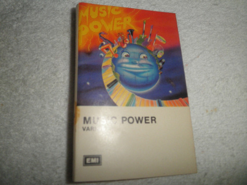 Caràtula Del Cassette Music Power - Varios Artistas (1988)