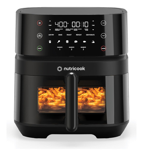 Nutricook Air Fryer 3 Vision Con Ventana Transparente Y Luz