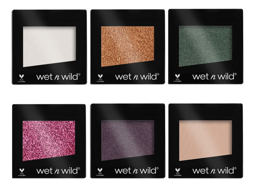 Kit 6 Sombras Individuales Wet N Wild A Elegir