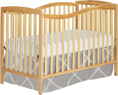 Dream On Me Chelsea Cuna Convertible 5-en-1 En Natural, Jpma