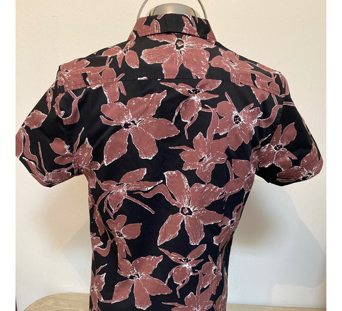 Camisa Negra Gbg By Guess Hombre Talla M Mod.zovh17r