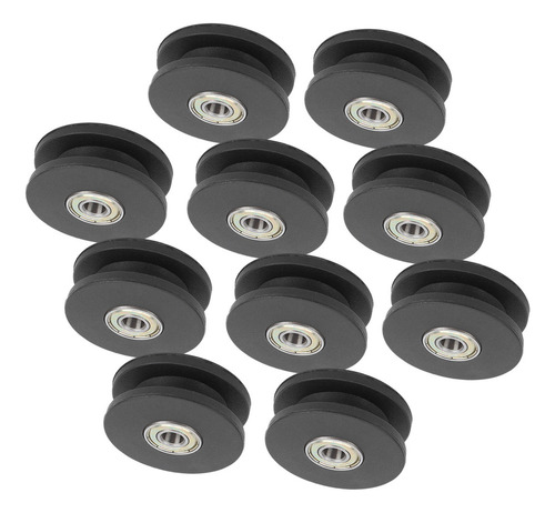 . Polea De Gimnasio 10 Piezas 50 Mm Nylon Fitness
