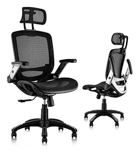 Silla De Oficina Ergonómica De Malla Gabrylly, Silla De Escr