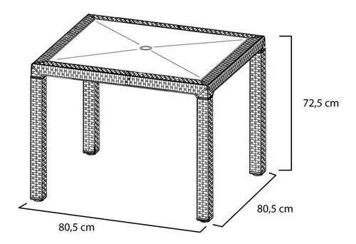 Mueble De Jardín Eterna (rimax)