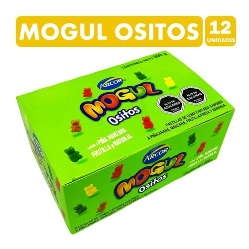 Caja Gomitas Arcor Mogul Ositos (caja Con 12 Unidades)