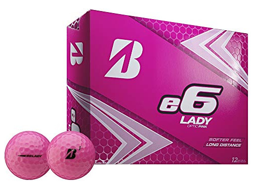 Bridgestone 2019 E6 Lady Pink Golf Balls (one B2kjk