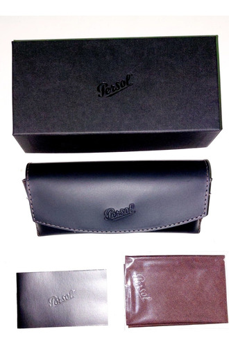 Estuche Persol Para Lente Sol Y Medida, Caja Y Paño Original