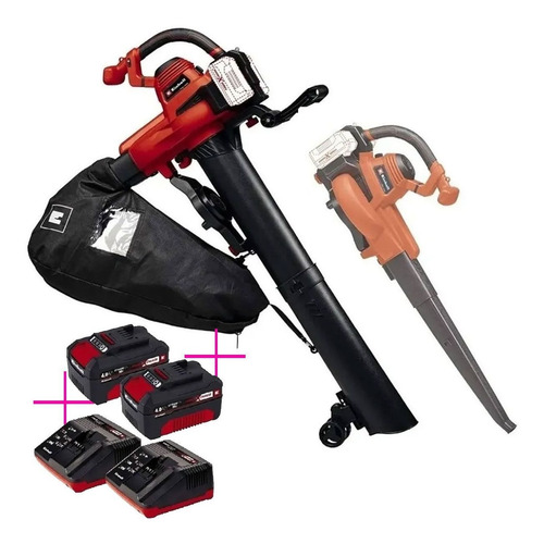 Imagen 1 de 8 de Soplador Aspirador Triturador Inalambrico Einhell Gecl36/230