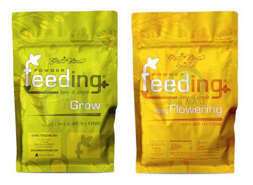 Combo Powder Feeding Grow + Long Flowering 125 Gr.