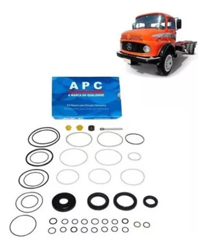Kit Reparación Caja Dirección Hidráulica Mercedes Benz 1114