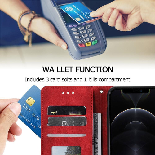 B Funda Tipo Cartera De Lujo Para Xiaomi Redmi 10a 9a K40