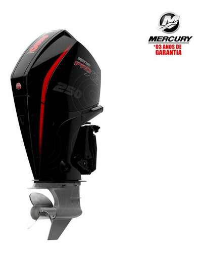 Motor Popa Mercury 4 Tempos 250hp L Pro Xs Mec Pessoa Física
