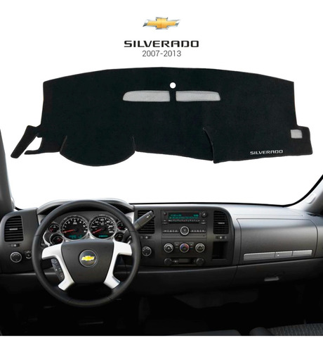 Cubretablero Bordado Chevrolet Silverado Mod. 2007-2013