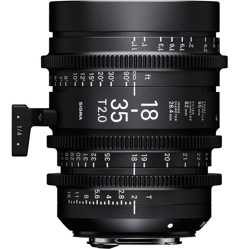 Sigma 18-35mm T2 Fully Luminous High-speed Zoom Lente (canon