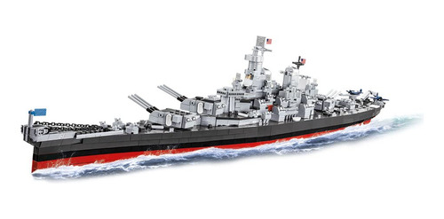 Cobi Historical Collection World War Ii Iowa Class Battleshi