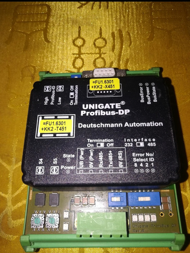 Tarjeta Unigate Profibus 