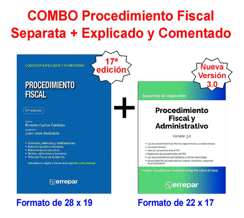 Pack Procedimiento Fiscal Separata + Explicado Y Comentado