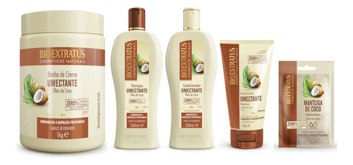 Kit Umectante Bio Extratus Hidratação E Nutrição Profundas