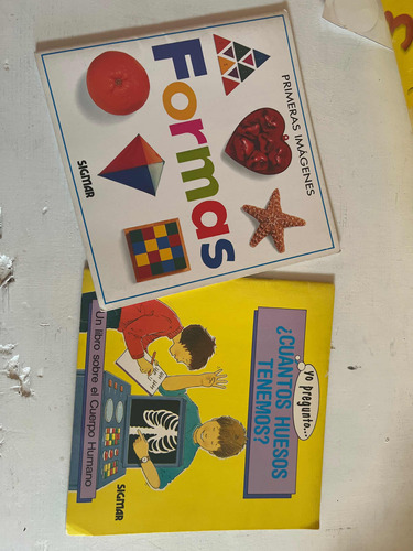 Libros Para Niños Editorial Sigmar Formas/ Cuantos Huesos ?