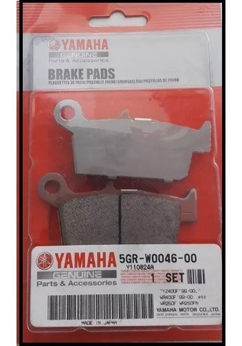 Pastillas Freno Trasero Yamaha Yzf 400 99-00 426 - Fas