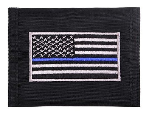 Rothco Fino Línea Azul Bandera Nylon Comando Dc2zo