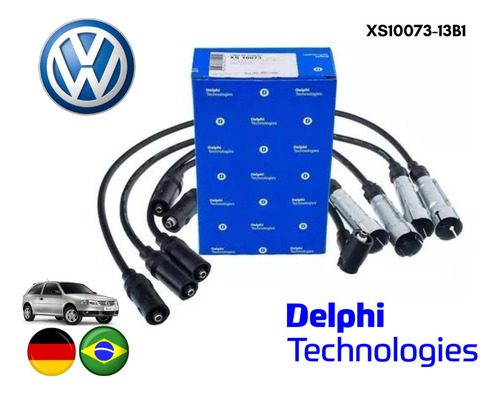 Cable Bujia Volkswagen Gol Parati Saveiro 1.8 Delphi