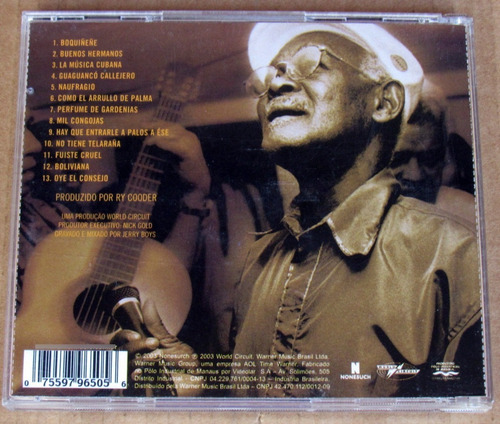 Cd Nacional - Ibrahim Ferrer - Buenos Hermanos **excelente! (Usado)