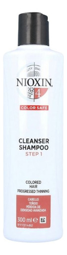 Shampoo Sistema 4 Cabellos Teñidos Nioxin 300 Ml